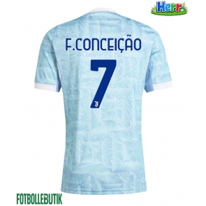 Juventus Francisco Conceicao #7 Bortatröja 2025-26 Kortärmad